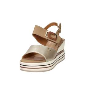 Donna Serena Women's Wedge Sandal Leather 7 Cm <b>Heel</b> Size 37 - Product Image 5
