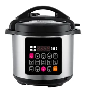 Large Touch Panel Pressure cooker 7-in-1Stianless Steel pot Electric Multi Rice Cooker