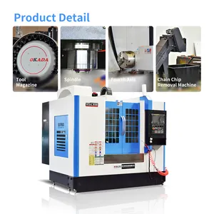 10% Off High-accuracy Machine Center Used VMC850 Popular 3 Axis Vertical Machining Center