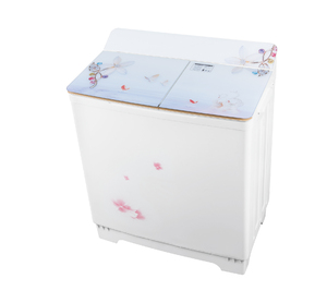 Große Kapazität 9,5 kg Halbautomat ische Doppelwannen-Doppelschicht-Waschmaschine mit Trockner für Schlafsäle oder gewerbliche Waschmaschine - Product Image 2