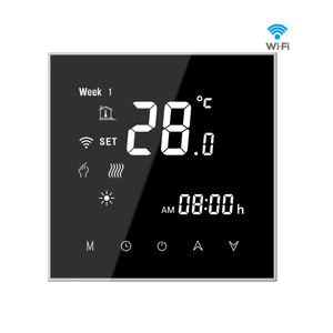 <span class=keywords><strong>Thermostat</strong></span> de <span class=keywords><strong>chauffage</strong></span> au sol électrique moderne intelligent numérique WIFI sans fil pour appartement - Product Image 1