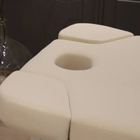 Jincheng Lit esthétique mobile électrique Mobilier de spa multifonctionnel avec table de massage réglable pour salon de coiffure