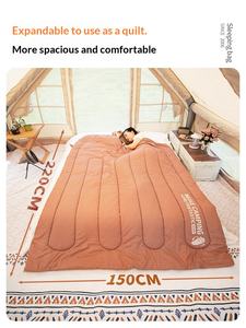 Sac de couchage quatre saisons universel pour adulte, camping en plein air, léger, été, voiture, simple/double, couverture double usage - Product Image 4