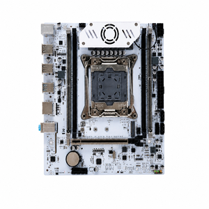 เมนบอร์ด Micro ATX X99 LGA2011-3 TPM2 DDR4 สีขาว สำหรับเล่นเกมและเวิร์กสเตชัน รุ่น M2 X99L D4 PLUS สีขาว เมนบอร์ด X99 ขนาดเล็ก - Product Image 1