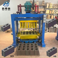 Machine à blocs de béton à commande intelligente, ligne de production de blocs creux à haute efficacité, machine professionnelle de fabrication de briques en ciment