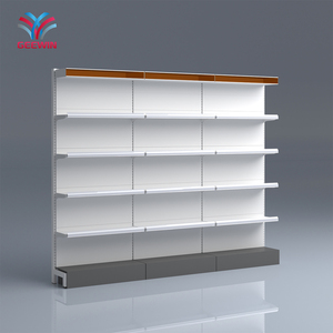 Hai bên kim loại kệ cửa hàng nói chung siêu thị cửa hàng tạp hóa kệ trưng bày Kệ Gondola kệ - Product Image 5