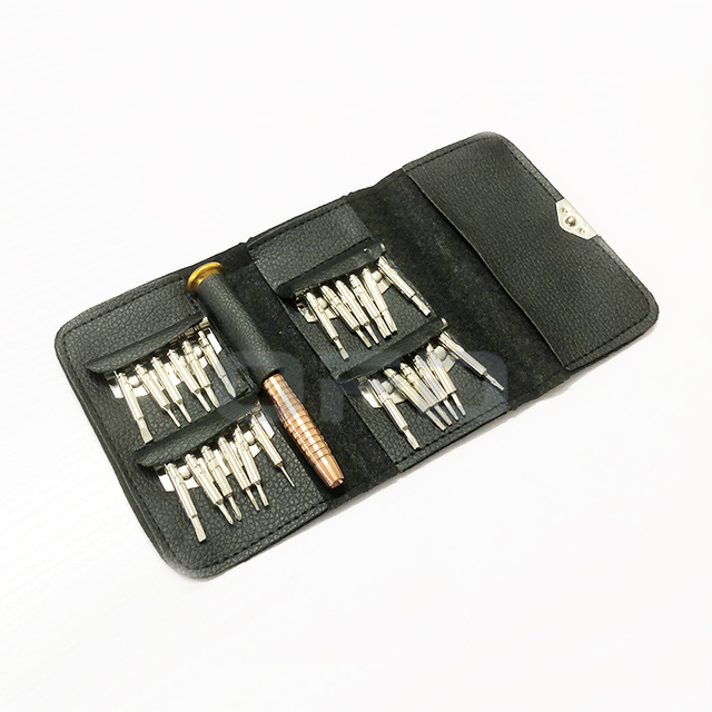 Mini Precision Screwdriver Set 25 in 1 Electronic Torx Screwdriver Opening Repair Tools Kit for iPhone Camera Watch Tablet PC