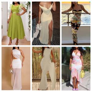 Vêtements usagés pour femmes Vêtements Robe Stock Maillot de bain Vêtements en vrac Tops Bale Vêtements Stock Robes décontractées - Product Image 3