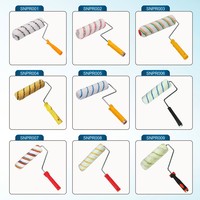Produits tendance 2025 Nouveautés Rouleau de peinture pour peinture murale Brosse à peinture Outils de construction professionnels Rouleau de peinture