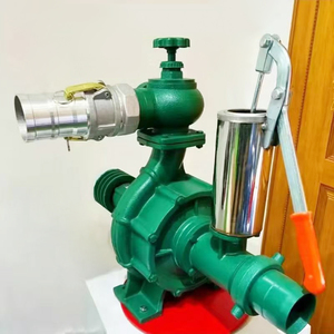 <b>Green</b> Diesel Engine Irrigation <b>Pump</b> with Wheels and Red Fuel Tank 3 Inch Mixed Flow Agricultural Water <b>Pump</b> - Product Image 5