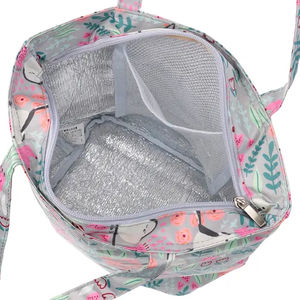 Bolso de Mano Plegable de Poliéster con Diseño de Tetas Japonesas, Cierre de Cremallera, Correa de Cadena Impermeable, Capacidad de 3L+ - Product Image 4
