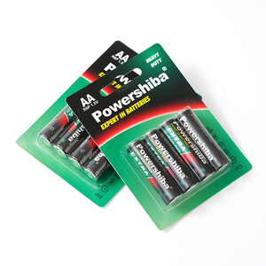 Carta resistente eccellente cilindrica della bolla delle batterie dello zinco del carbonio di 1.5V <span class=keywords><strong>AA</strong></span>/R6 <span class=keywords><strong>P</strong></span>/Um-3 - Product Image 1