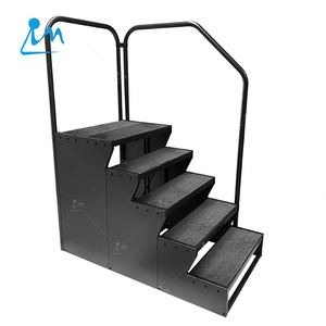 Scaletta Spa personalizzata a 5 gradini con corrimano prezzo all'ingrosso accessorio esterno per scale Spa per piscine e vasche idromassaggio - Product Image 3