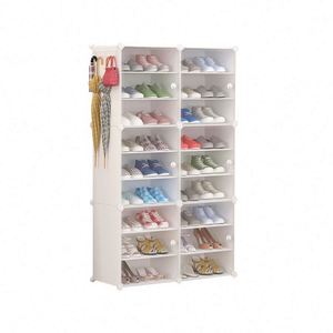 <span class=keywords><strong>Zapatero</strong></span> Moderno de Plástico PP y Tubo de Hierro, Elegante <span class=keywords><strong>Zapatero</strong></span> de 5 Niveles - Product Image 3