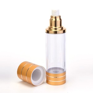 Yajin Tangential <b>Vacuum</b> Bottle 15ml 30ml 50ml 100ml Eye Serum Cream Dispenser With Emulsion <b>Pump</b> For All Skin Types - Product Image 1