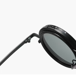 <span class=keywords><strong>Occhiali</strong></span> <span class=keywords><strong>da</strong></span> <span class=keywords><strong>Sole</strong></span> Polarizzati Nuova Moda 2025 Fatti a Mano ND2-<span class=keywords><strong>400</strong></span> 9 Livelli Dimmerabili Regolabili Unisex Montatura Completa Rotonda <span class=keywords><strong>Protezione</strong></span> <span class=keywords><strong>UV</strong></span> - Product Image 5