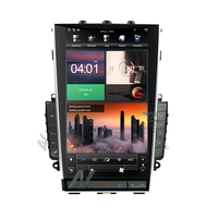 Android 9.0 PX6 13.6 pouces Écran vertical Tesla Navigation GPS Audio de voiture pour Infiniti Q50 Q50L 2015-2019 Autoradio multimédia de voiture