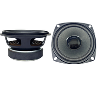 Haut-parleur Zeming 20W 8Ohm 3 pouces 79mm carré à aimant externe pleine gamme 0-20kHz HIFI à cône Mylar pour kit de démarrage