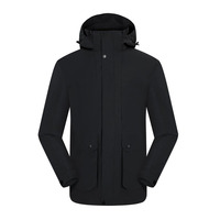 Veste coupe-vent rétro vintage 2024 avec logo de marque personnalisé Vestes de sport imperméables d'extérieur Vestes pour hommes grande taille en polyester