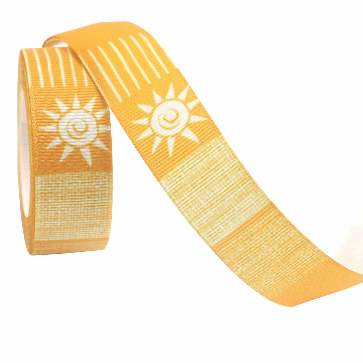 Soleil orange-spirale-2,2 cm * 10 mètres