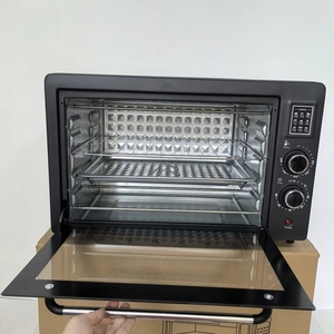 Lovfe Four Électrique à Pizza 48 L de Bonne Qualité, Gril à Poulet et Grille-Pain 220 V <span class=keywords><strong>Noir</strong></span> pour Usage Domestique - Product Image 2