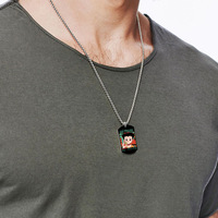 Collier Anime HUNTER X HUNTER pour hommes et femmes, en acier inoxydable, collier de cosplay, licence de chasseur, bijoux de bande dessinée, cadeau pour les fans