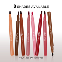 Maquillage des lèvres, anti-bavures, naturel, imperméable, longue durée, séchage rapide, rouge à lèvres liquide, stylo marqueur pour les lèvres, crayon à lèvres
