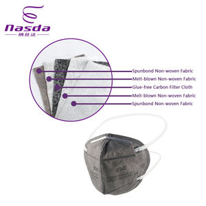 ספיחה יעילה קולות רמת מטרד אורגני להקלה על שכבת פחמן מופעל דבק ללא דבק להגנה על הנשימה - Product Image 3