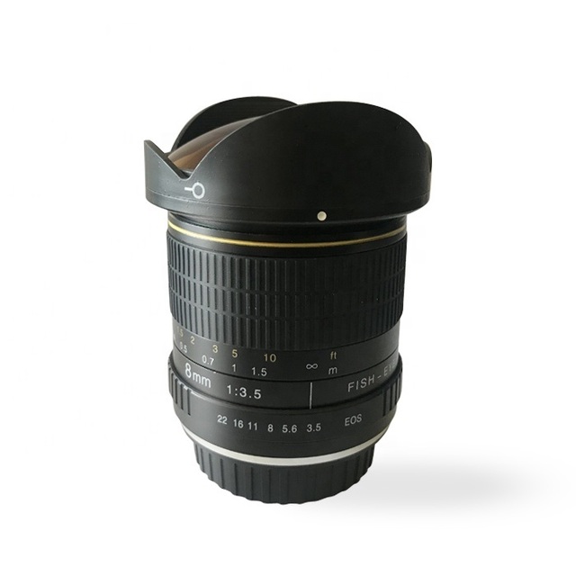 8mm F/3.5 Aspherical Circular Ultra Wide Angle Fisheye Prime Lens 8mm Fisheye Wide Angle Camera Lenses F/3.5 for D7100 D7000