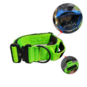 사용자 정의 로고 대형 전술 스마트 나무 껍질 개 고리 강한 당김 저항 기능 부드러운 내부 손잡이 인쇄 패턴 백데 할스 밴드 - Product Image 1