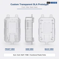 Service de prototypes transparents personnalisés SLA, SLS, MJF, FDM, pièces fonctionnelles en plastique