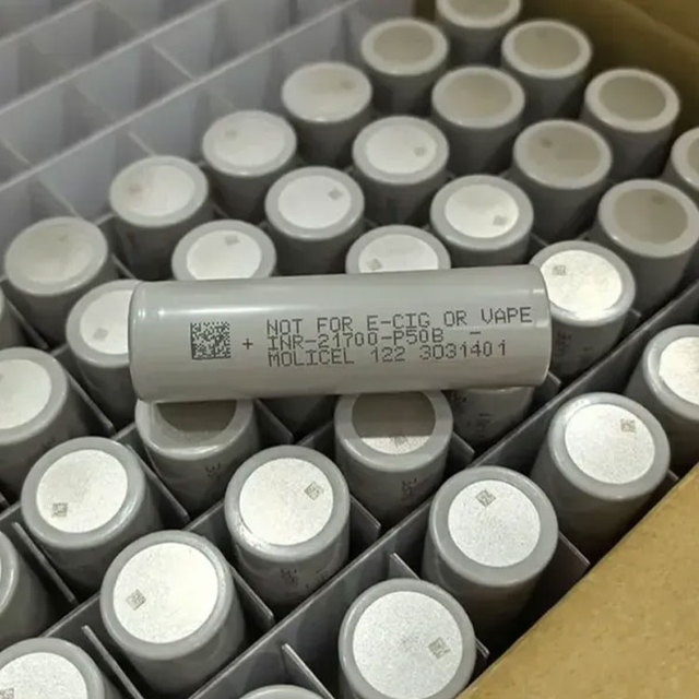 Molicel Brand New 21700 3.6V 3.7V Li Ion Battery 4200mAh 4500mAh 5000mAh P42A P45B P50B M50A 10C High Discharge Li-ion Battery