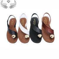 Sandales pour femmes de haute qualité, vente en gros, prêtes à être expédiées, stock disponible, sandales décontractées de plage, respirantes, sandales métalliques pour femmes, confortables