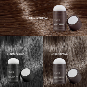 Poudre de camouflage racines en gros pour usine, couleur personnalisée, aspect naturel, couvre les <span class=keywords><strong>cheveux</strong></span> gris, poudre de retouche racines - Product Image 3
