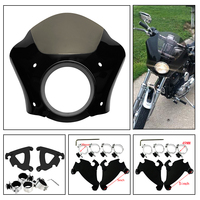 Pare-brise de phare de moto pour Harley XL883 XL1200 48 Dyna, carénage avant
