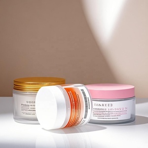 Empty Round 100ml 120ml 150ml 200ml 250ml clear Lip Balm Body Cream Scrub Black Pet <b>Plastic</b> Cosmetic <b>Jar</b> With Lid - Product Image 3