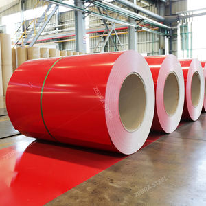 Bobina <span class=keywords><strong>PPGI</strong></span> 0.45x1220mm Ral3001 Ral8011 Color DX51D Material de Acero para Honduras/Uruguay - Product Image 3