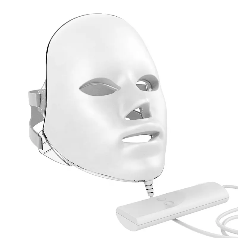 7 Colors LED Photon Face Mask Skin Rejuvenation Red Light Therapy LED Face Mask