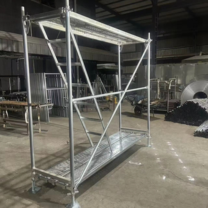 Échafaudage mobile à cadre européen, haute résistance, acier Q235 résistant à la corrosion, marque DAZHI, garantie 3 ans, prix abordable et populaire - Product Image 1
