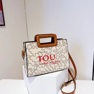 Nuevo bolso tote con estampado de letras estilo Touses, bolso de hombro y <span class=keywords><strong>bandolera</strong></span> para mujer. - Product Image 6