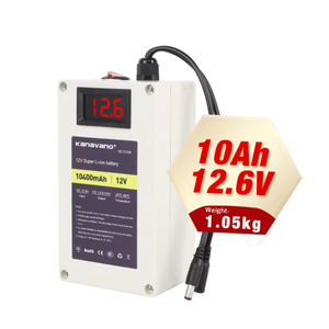 <span class=keywords><strong>Batterie</strong></span> rechargeable Li-Ion étanche <span class=keywords><strong>12V</strong></span> 18650 10Ah pour <span class=keywords><strong>tondeuse</strong></span> à gazon électrique certifiée CE 500 cycles - Product Image 1