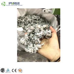 Machine de lavage et de recyclage de films de paillage agricoles en PE et LLDPE pour PC, PA, PPR, avec moteur, haute production 800-1000 kg/h - Product Image 2