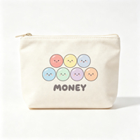 Sac de rangement portable en toile à fermeture éclair pour marqueurs de bingo, motif billes de billard vintage, pour joueur de bingo