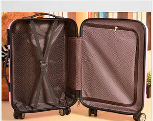 Haute qualité ABS + PC Style d'affaires moderne 20/24/28 pouces valise à roulettes 4 roues Spinner roulette étanche voyage bagages - Product Image 3