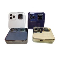 Mini Flip i19Pro teléfono móvil botón plegable teléfono móvil multilingüe alto valor personalidad teléfono móvil