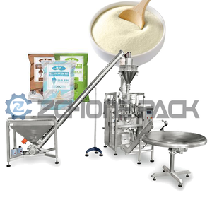 Un süt tozu <span class=keywords><strong>Protein</strong></span> tozu otomatik kantitatif tartı rulo Film çanta yapma dikey paketleme makinesi - Product Image 1