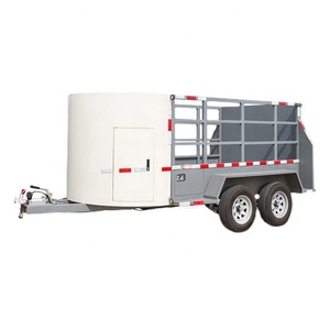 Semirremolque de caja <span class=keywords><strong>jaula</strong></span> remolque de ganado <span class=keywords><strong>para</strong></span> caballos - Product Image 1