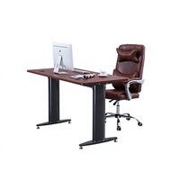 Bureau debout électrique moderne CARENOVO ET-02 en aluminium, poste de travail réglable en hauteur, capacité de charge de 60 kg, garantie 5 ans, pour bureaux