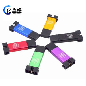 ดีบักเกอร์ St-Link V2 สำหรับการเขียนโปรแกรมและการดีบักไมโครคอนโทรลเลอร์ STM8 STM32 พร้อมสายเคเบิลในชุด - Product Image 2