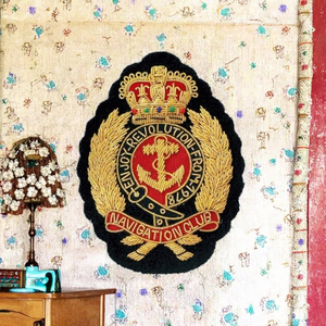 Good Quality Handmade Customized Hand Embroidered Bullion Wire Blazer <b>Badges</b> for Officers Ceremonial Uniform Handmade - Product Image 3
